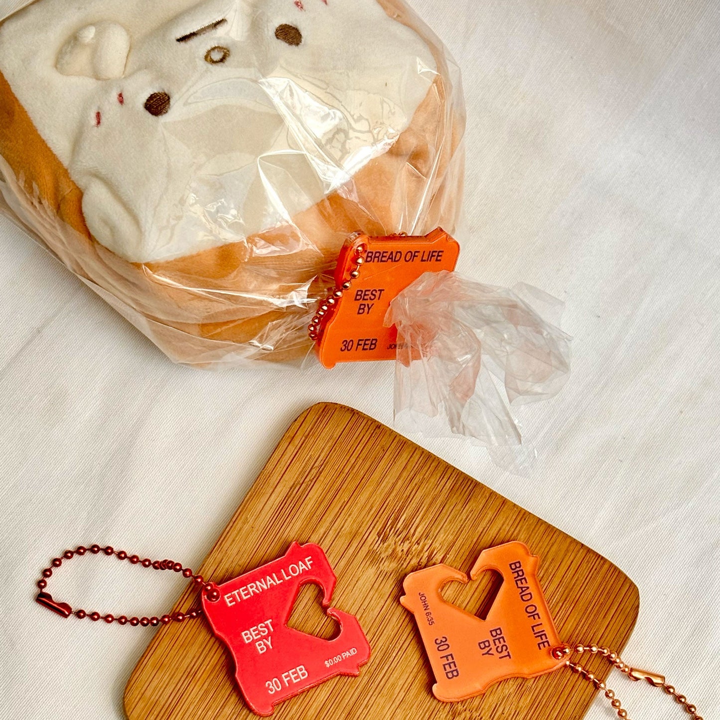 Bread Clip Keychain