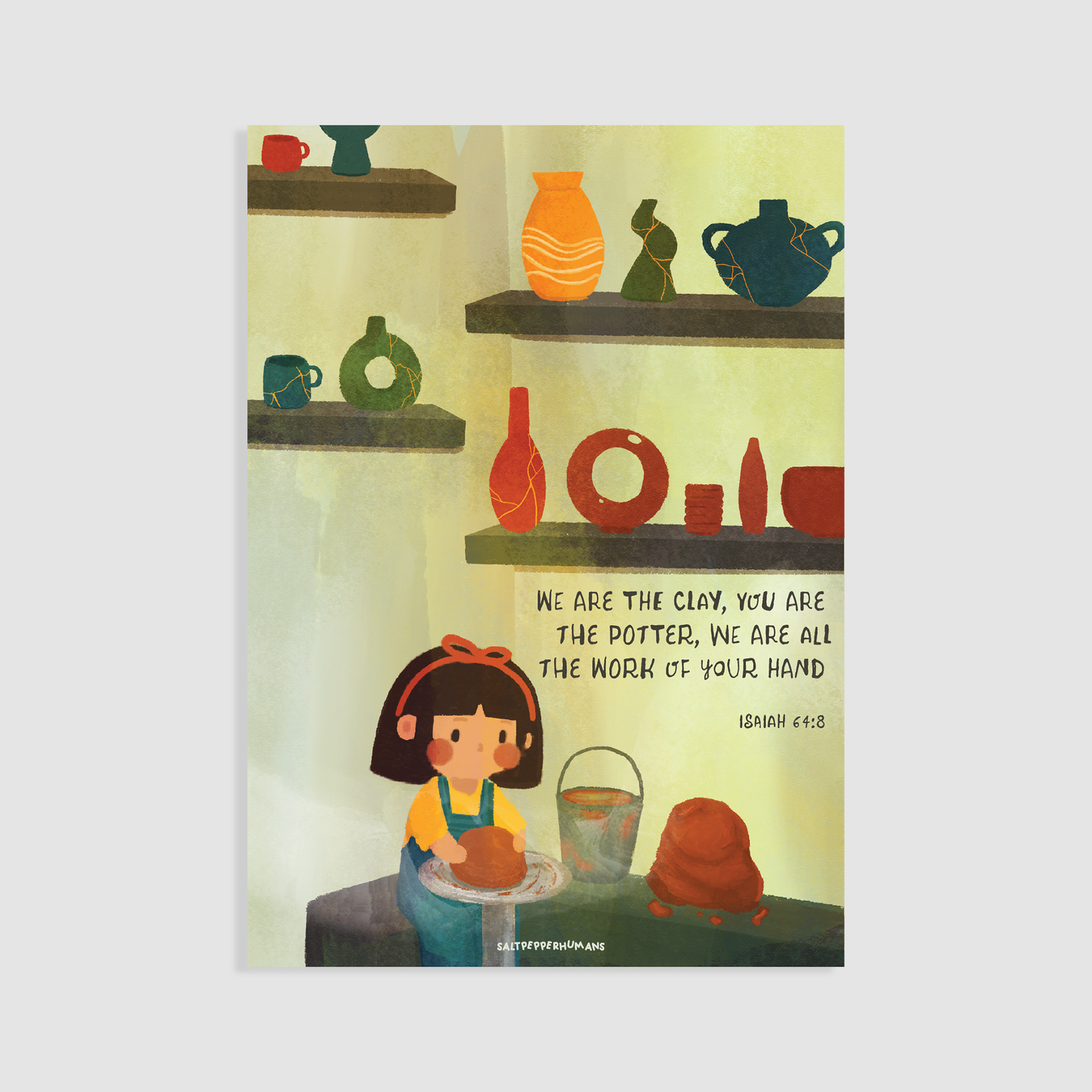 Isaiah 64:8 | Blessing Card
