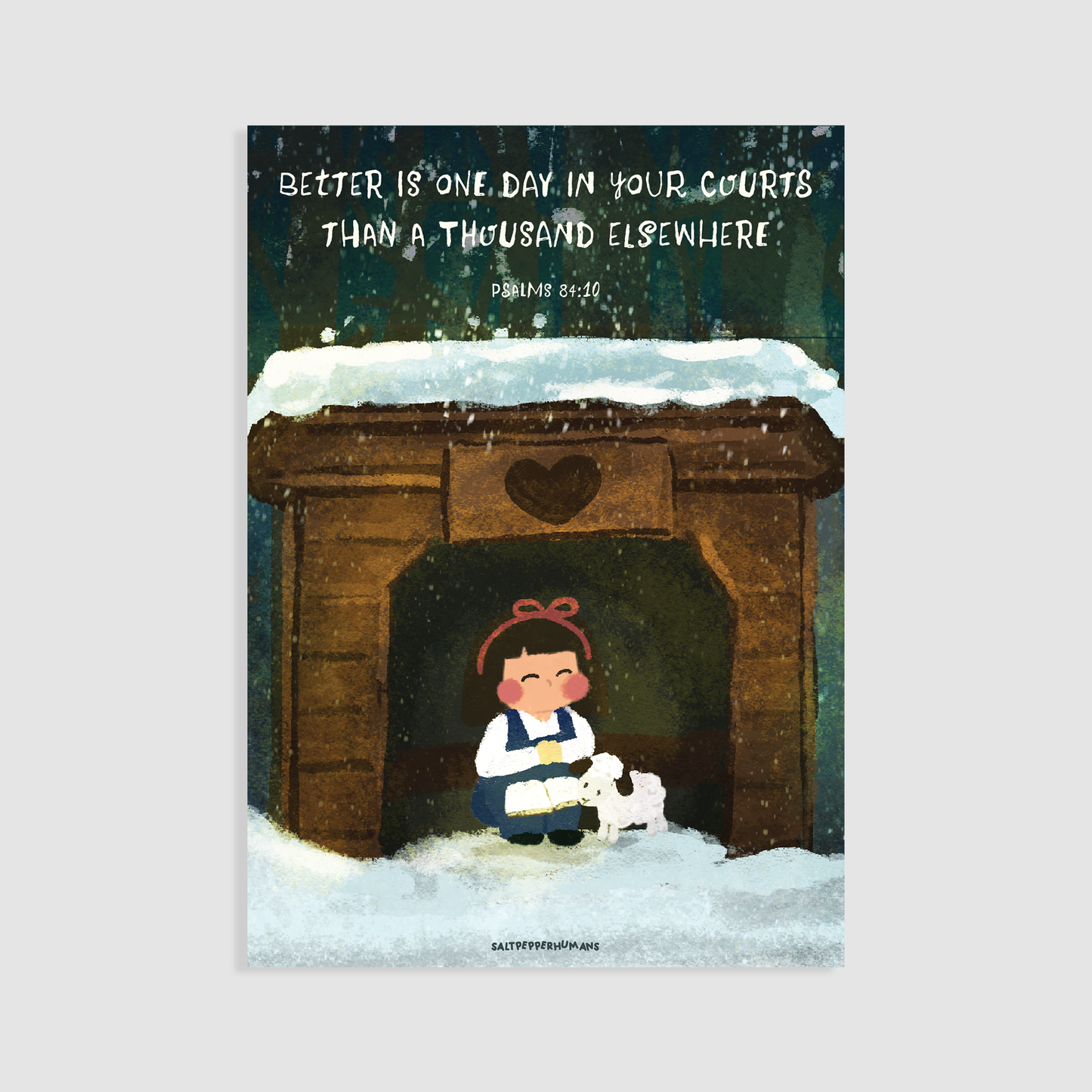 Psalm 84:10 | Blessing Card