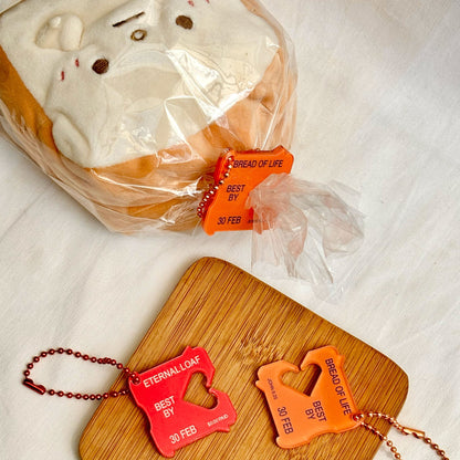 Bread Clip Keychain