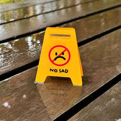 Caution Sign Acrylic Clips